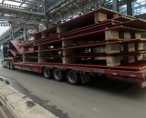 中部水冷壁管排\管子：Φ38×7.3/冷拔，L=9000mm，每排8根；鰭片：δ6×15，邊排管鰭片寬度7.5mm 鰭片坡口30°\管子15CrMoG，鰭片15CrMo\GB5310